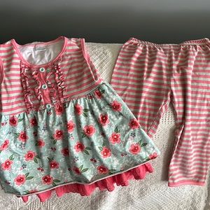 Ruffle Girl 2 piece set